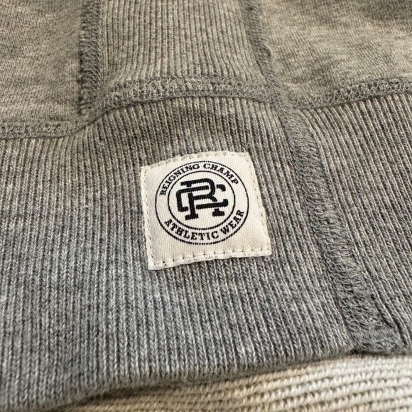 Reigning Champ Ace Hotel Midweight Terry Standard Crewneck Heather Grey Size XL - Picture 4 of 7